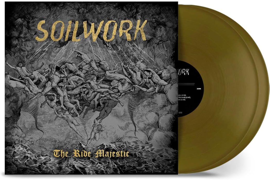 Soilwork The Ride Majestic Vinyl LP Gold Colour 2024