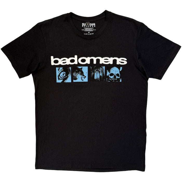 Bad Omens Specter Collage Black Large T-Shirt