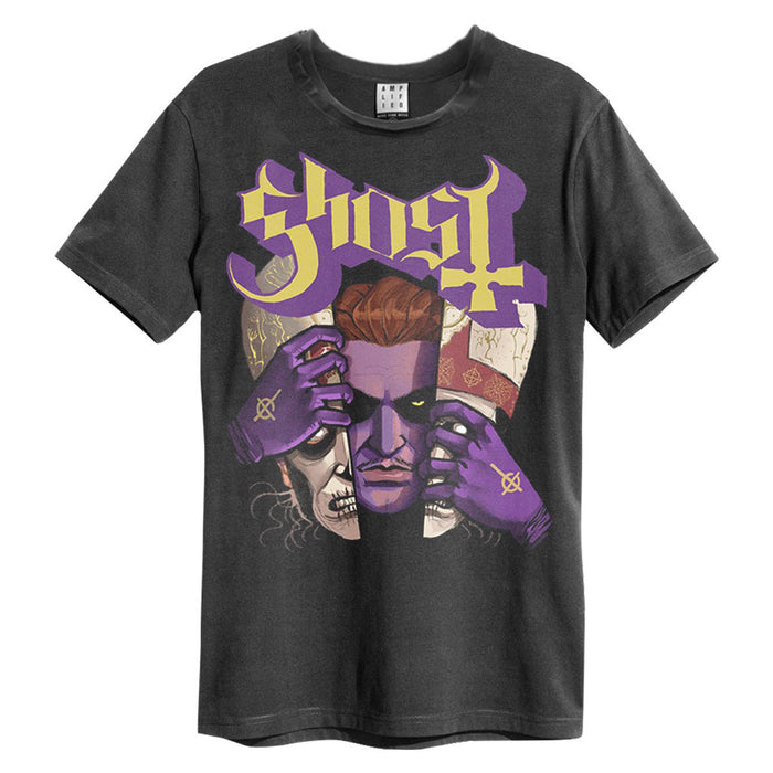 Ghost Alter Egos Amplified Vintage Charcoal Grey X-Large Unisex T-Shirt