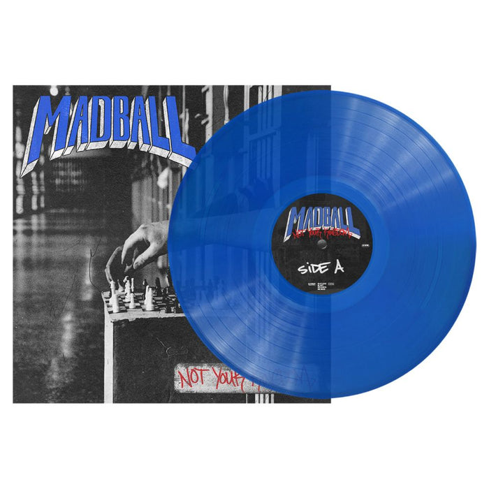Madball Not Your Kingdom Vinyl LP Transparent Blue Colour Due Out 24/07/26