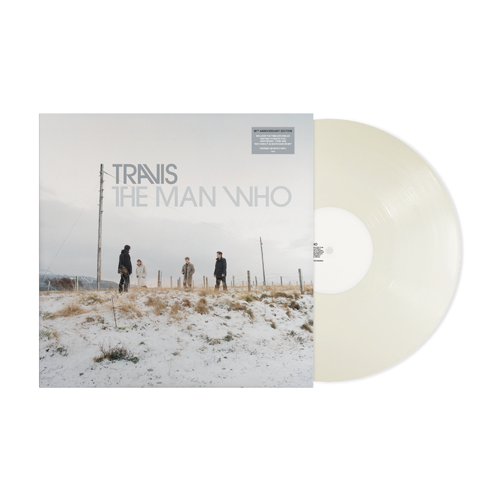 Travis The Man Who Vinyl LP White Colour National Album Day 2024