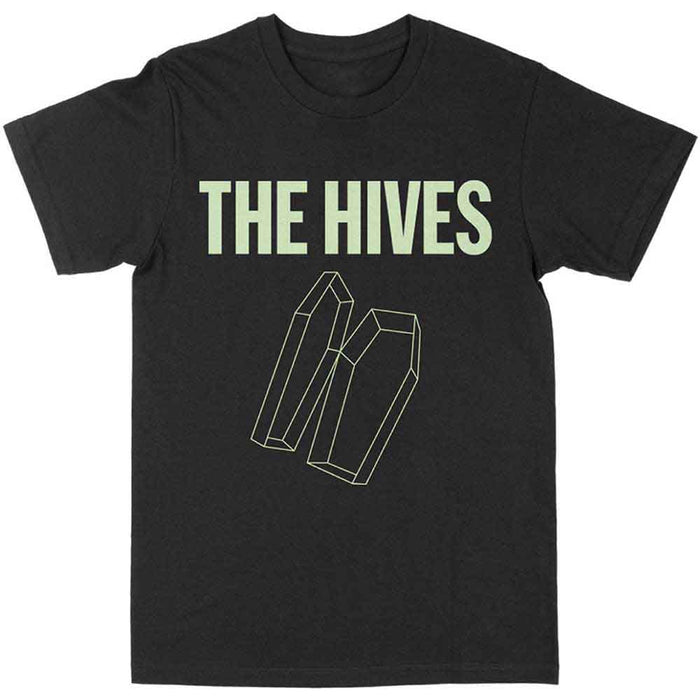 The Hives Glow In The Dark Coffin Black Large Unisex T-Shirt