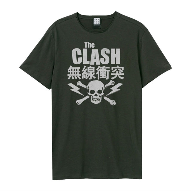 The Clash Bolt Amplified Charcoal XXL Unisex T-Shirt