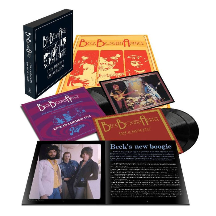 Beck, Bogert & Appice Live 1973 & 1974 Vinyl LP Boxset 2023