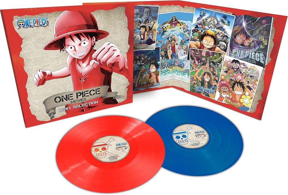 One Piece Movies Best Selection Vinyl LP Blue & Red Colour 2026