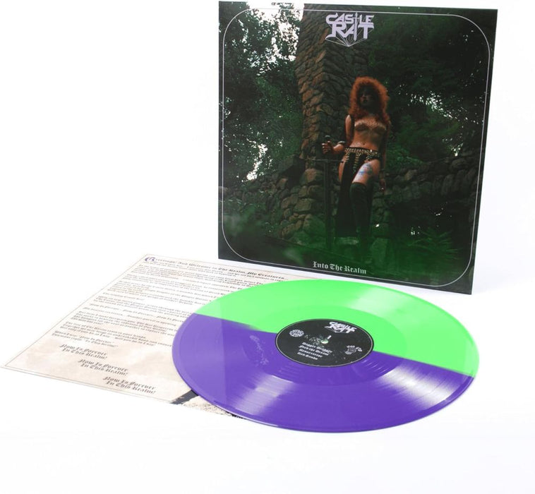 Castle Rat Into The Realm Vinyl LP Realm Rider Purple and Green Colour 2025