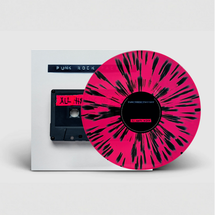 Punk Rock Factory All Hands on Deck Vinyl LP Black & Pink Swirl Colour Due Out 14/02/25