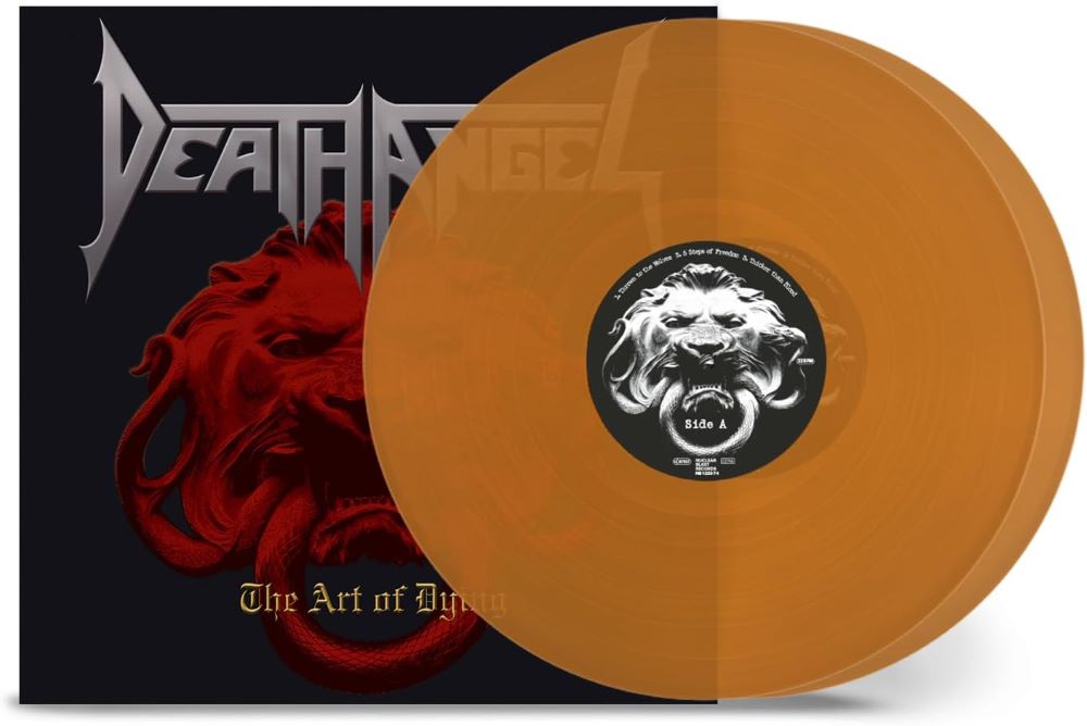 Death Angel The Art Of Dying Vinyl LP Transparent Yellow Colour Due Out 06/12/24