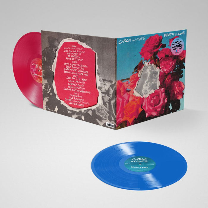 Circa Waves Death & Love Vinyl LP Indies Blue & Pink Colour 2025