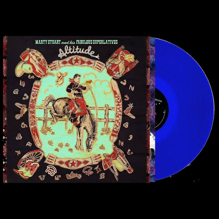 Marty Stuart And His Fabulous Superlatives Altitude Vinyl LP Indies Translucent Blue 2023