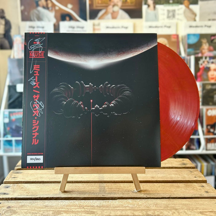 Muse The Wow! Signal Vinyl LP Signed Assai Obi Edition Translucent Red & Grey Galaxy Colour 2026