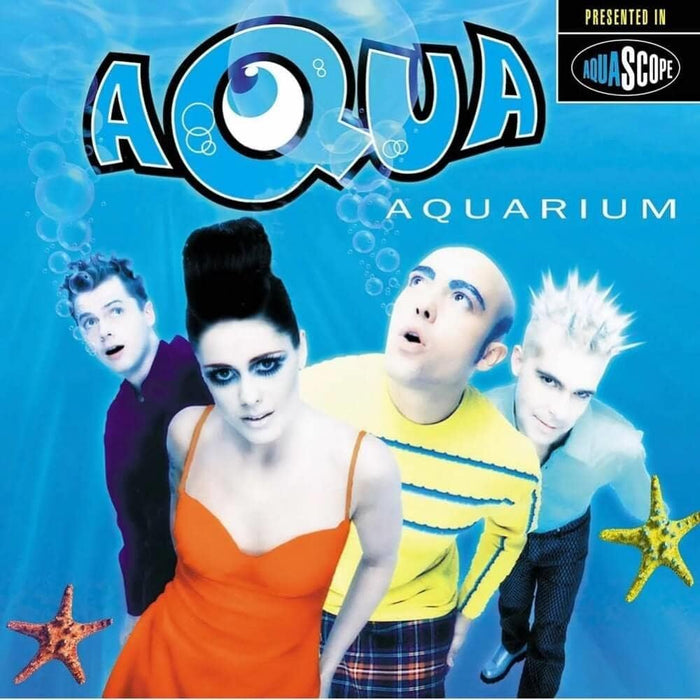 Aqua Aquarium Vinyl LP White Colour Vinyl LP 2022