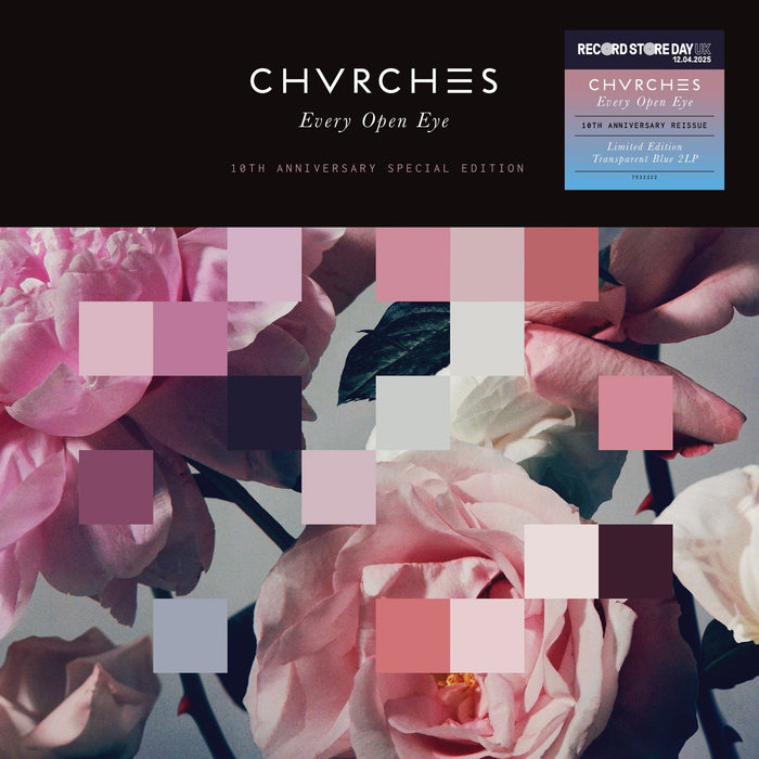 CHVRCHES Every Open Eye (10 Year Anniversary Version) Vinyl LP Translucent Blue Colour RSD 2025