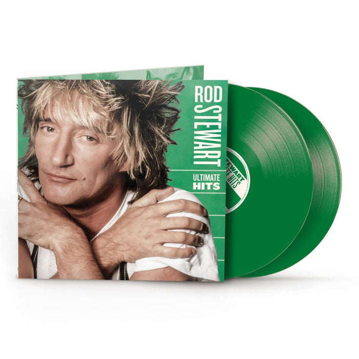 Rod Stewart Ultimate Hits Vinyl LP Green Colour 2025
