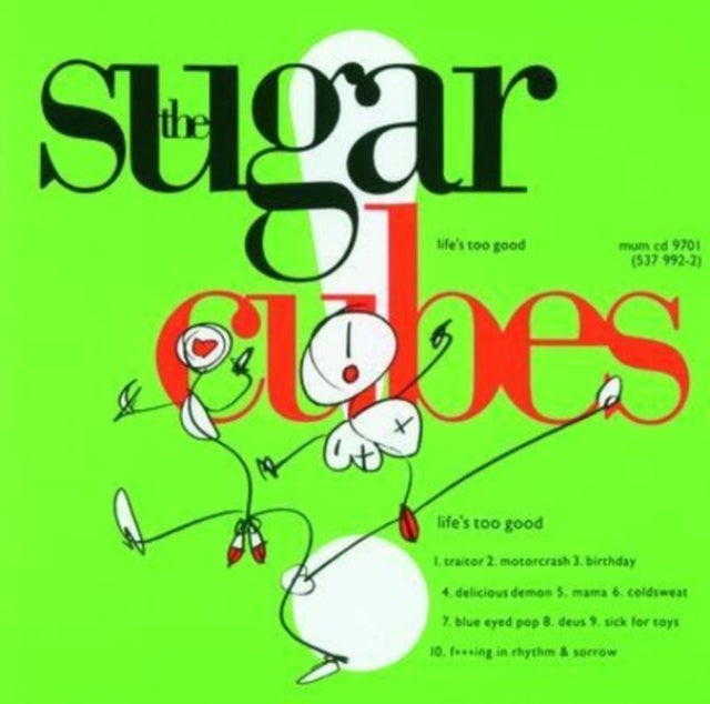 Sugarcubes Life's Too Good Vinyl LP 2023