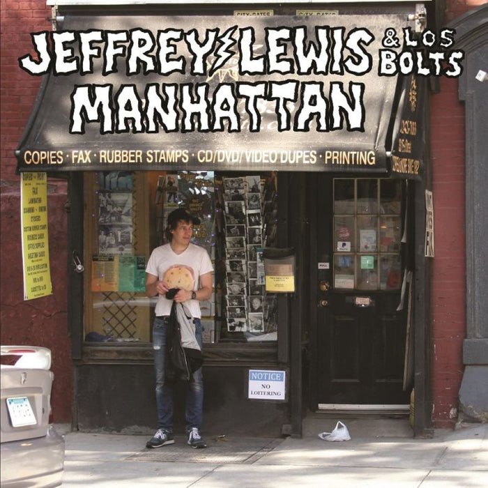 Jeffrey Lewis & Los Bolts Manhattan Vinyl LP Random Colour Due Out 20/09/24