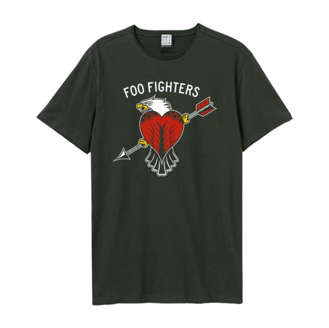 Foo Fighters Eagle Tattoo Amplified Charcoal XXL Unisex T-Shirt