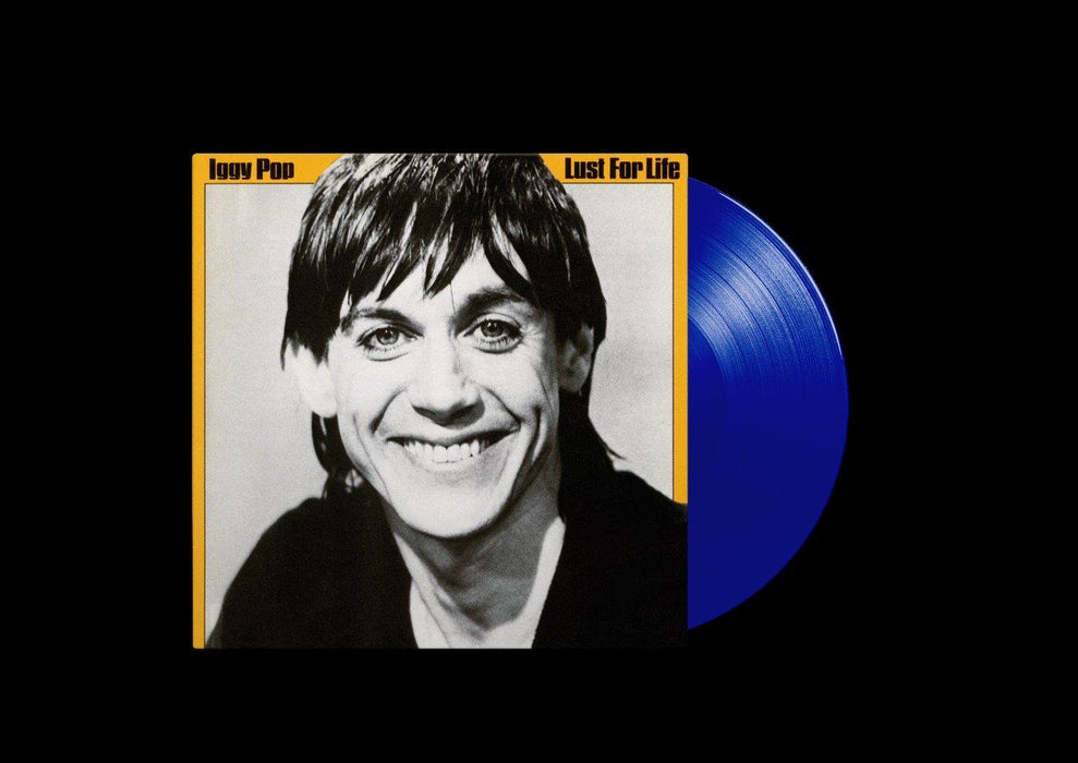 Iggy Pop Lust For Life Vinyl LP Blue Colour 2025