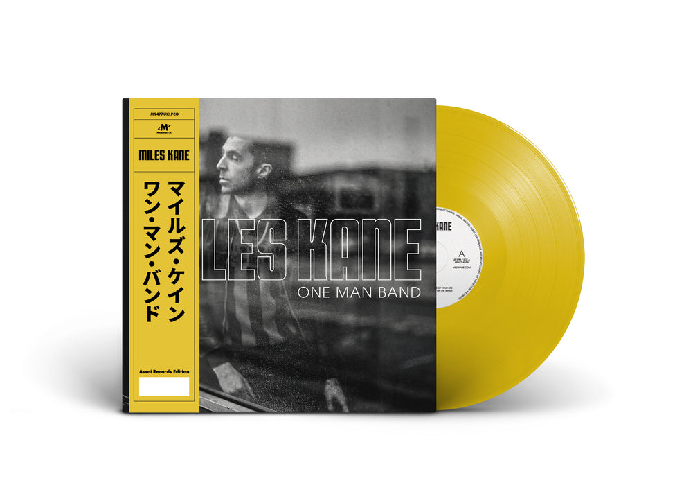 Miles Kane One Man Band Vinyl LP Signed Yellow Assai Obi Edition 2023