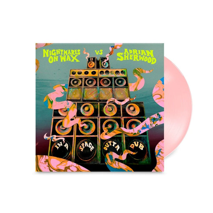 Nightmares On Wax vs Adrian Sherwood In A Space Outta Dub Vinyl LP Light Rose Colour Due Out 03/04/26