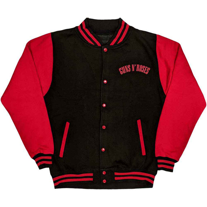 Guns N Roses Black & Red Medium Varsity Jacket