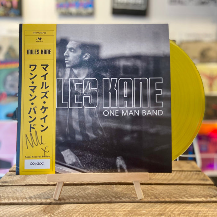 Miles Kane One Man Band Vinyl LP Signed Yellow Assai Obi Edition 2023