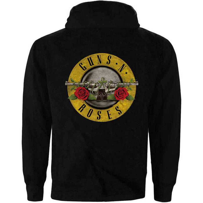 Guns N' Roses Large Zipped Hoodie