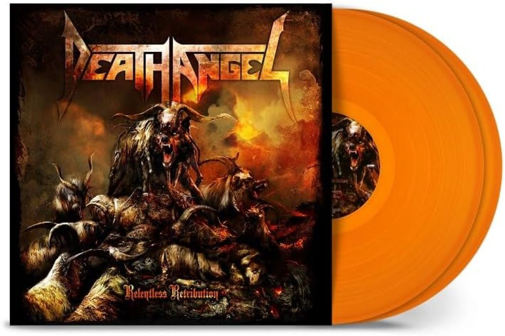 Death Angel Relentless Retribution Vinyl LP Solid Orange Colour 2025