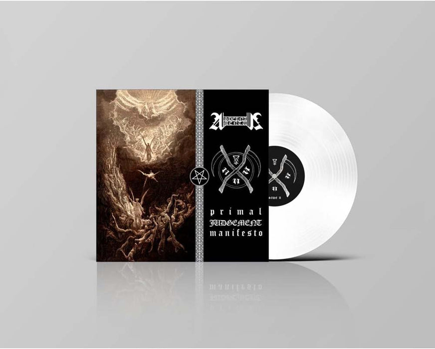 Aspernamentum Primal Judgement Manifesto Vinyl LP White Colour Due Out 17/05/24