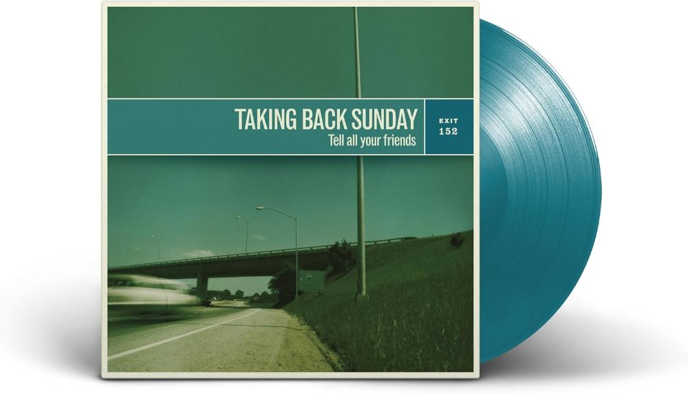 Taking Back Sunday Tell All Your Friends Vinyl LP Blue Colour 2025