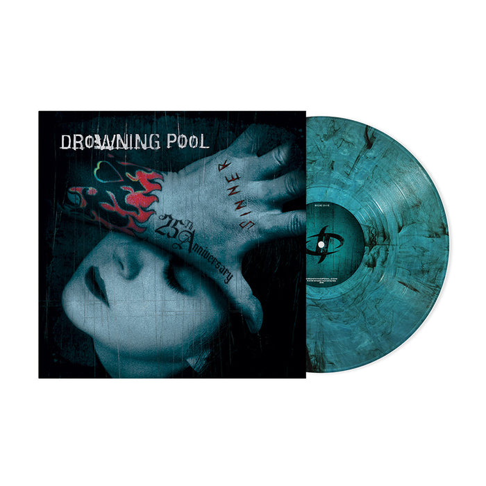 Drowning Pool Sinner (25th Anniversary) Vinyl LP Sea Blue Smoke Colour Due Out 05/06/26