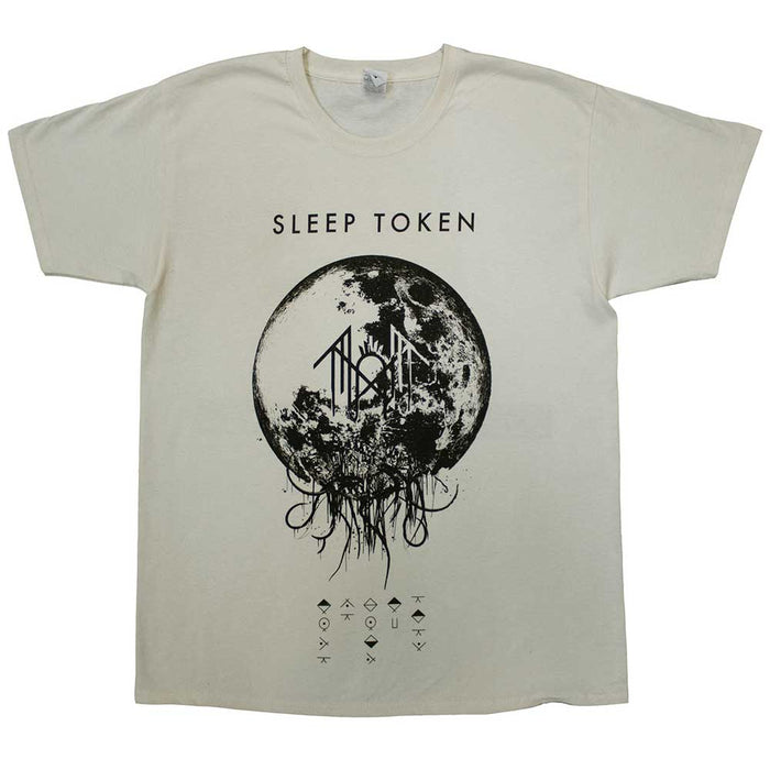 Sleep Token Take Me Back To Eden Natural Large T-Shirt