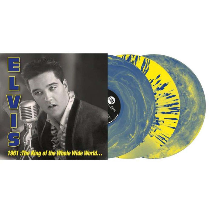 Elvis Presley 1961: King Of Whole Wild World Vinyl LP Blue & Yellow Splatter Colour RSD 2026