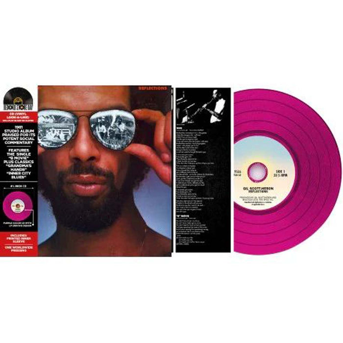 Gil Scott-Heron Reflections Vinyl Replica Purple CD RSD 2026