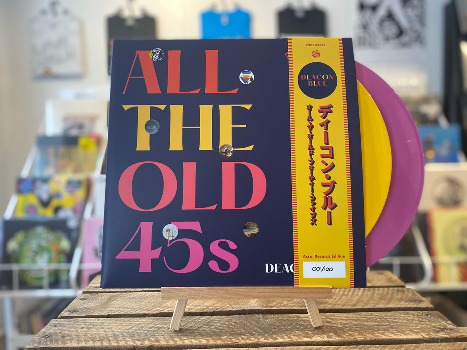 Deacon Blue All The Old 45s Vinyl LP Pink & Yellow Colour Assai Obi Edition 2023