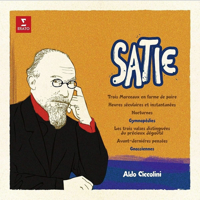 Aldo Ciccolini Satie: Gymnopedies & Gnossiennes Vinyl LP 2016