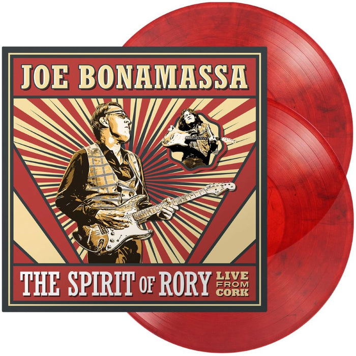 Joe Bonamassa The Spirit Of Rory - Live From Cork Vinyl LP Red Marble Colour Due Out 19/06/26