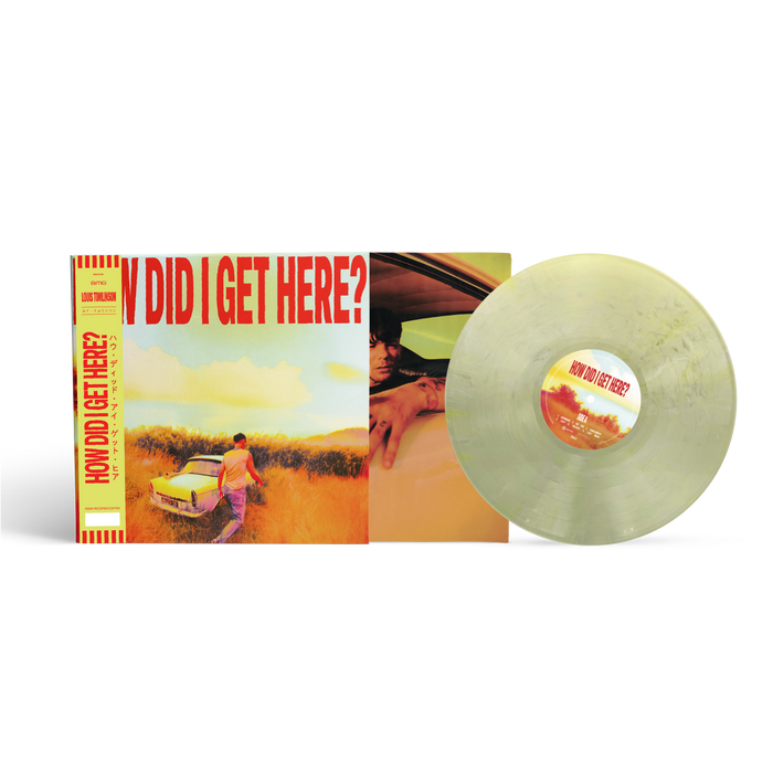 Louis Tomlinson How Did I Get Here? Vinyl LP Assai Obi Edition White & Yellow Marble Colour 2025