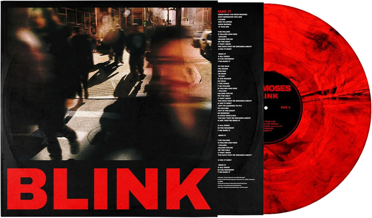 Bob Moses BLINK  Vinyl LP Red with Black Marble Colour 2025