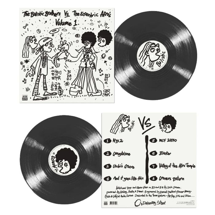 The Ballistic Brothers vs. The Eccentric Afros (Vol. 1) Vinyl LP 2024