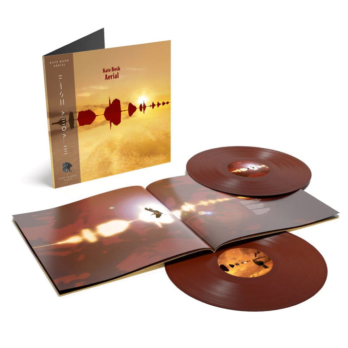 Kate Bush Aerial (2018 Remaster) Vinyl LP Indies Goldy Locks Colour 2023