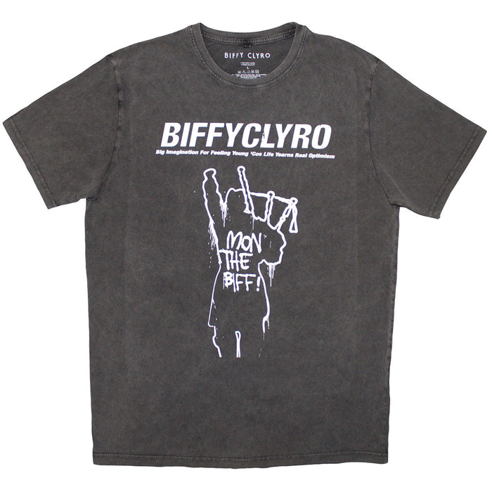 Biffy Clyro Big Imagination Charcoal Grey Small T-Shirt