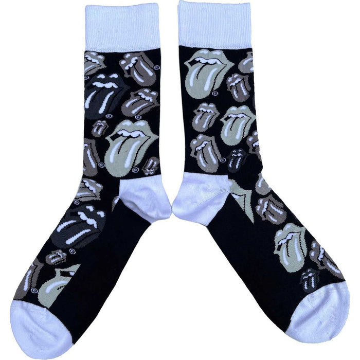 The Rolling Stones Unisex Ankle Socks: Classic Tongue (Uk Size 7 - 11)