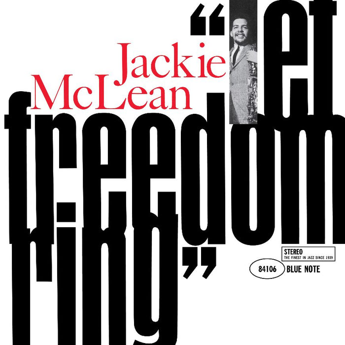 Jackie Mclean Let Freedom Ring Vinyl LP 2024