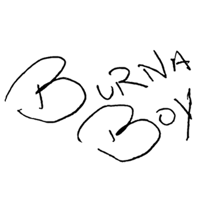 Burna Boy No Sign Of Weakness Vinyl LP Midnight Colour 2025