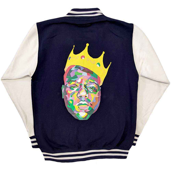 Biggie Smalls Notorious B.I.G. Crown Small Varsity Jacket