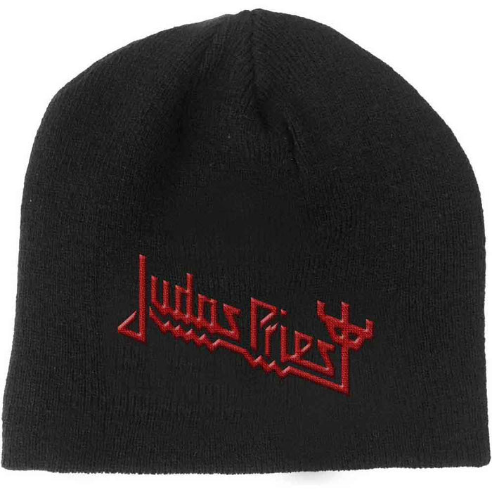 Judas Priest Fork Logo Black Beanie Hat