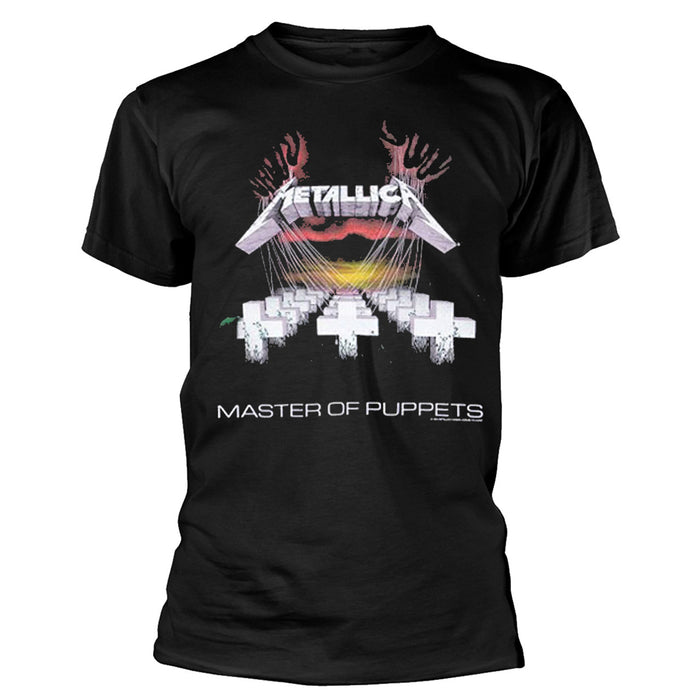 Metallica Master of Puppets European Tour '86 Black X-Large T-Shirt