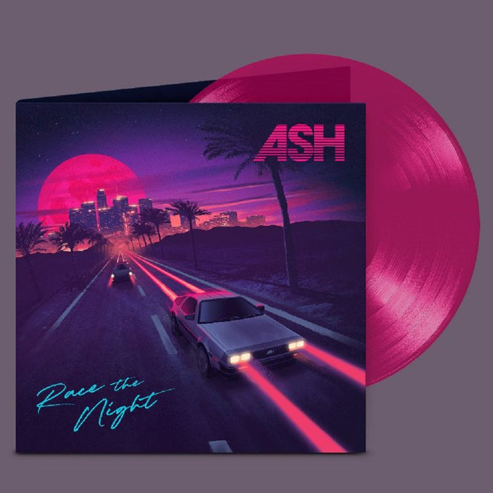 Ash Race The Night Vinyl LP Transparent Violet Colour 2023