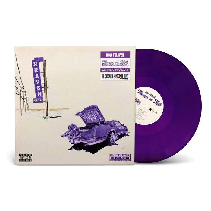 Don Toliver Heaven or Hell (Chopnoslop Remix) [5th Anniversary Edition] Vinyl LP Purple Colour RSD 2025